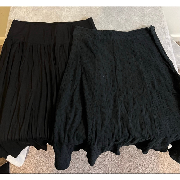 Hilary Radley Dresses & Skirts - Lot of 2 Black Midi skirts Hilary Radley Black LARGE/10